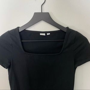 Square neck bodysuit